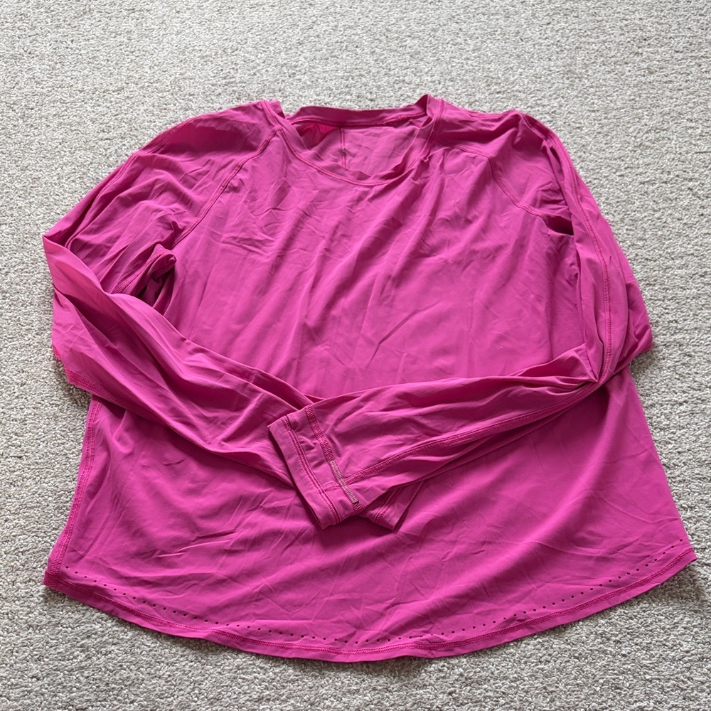 Lululemon Long Sleeve with Cutout